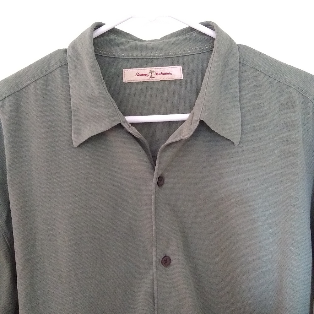 Tommy Bahama Green Shirt